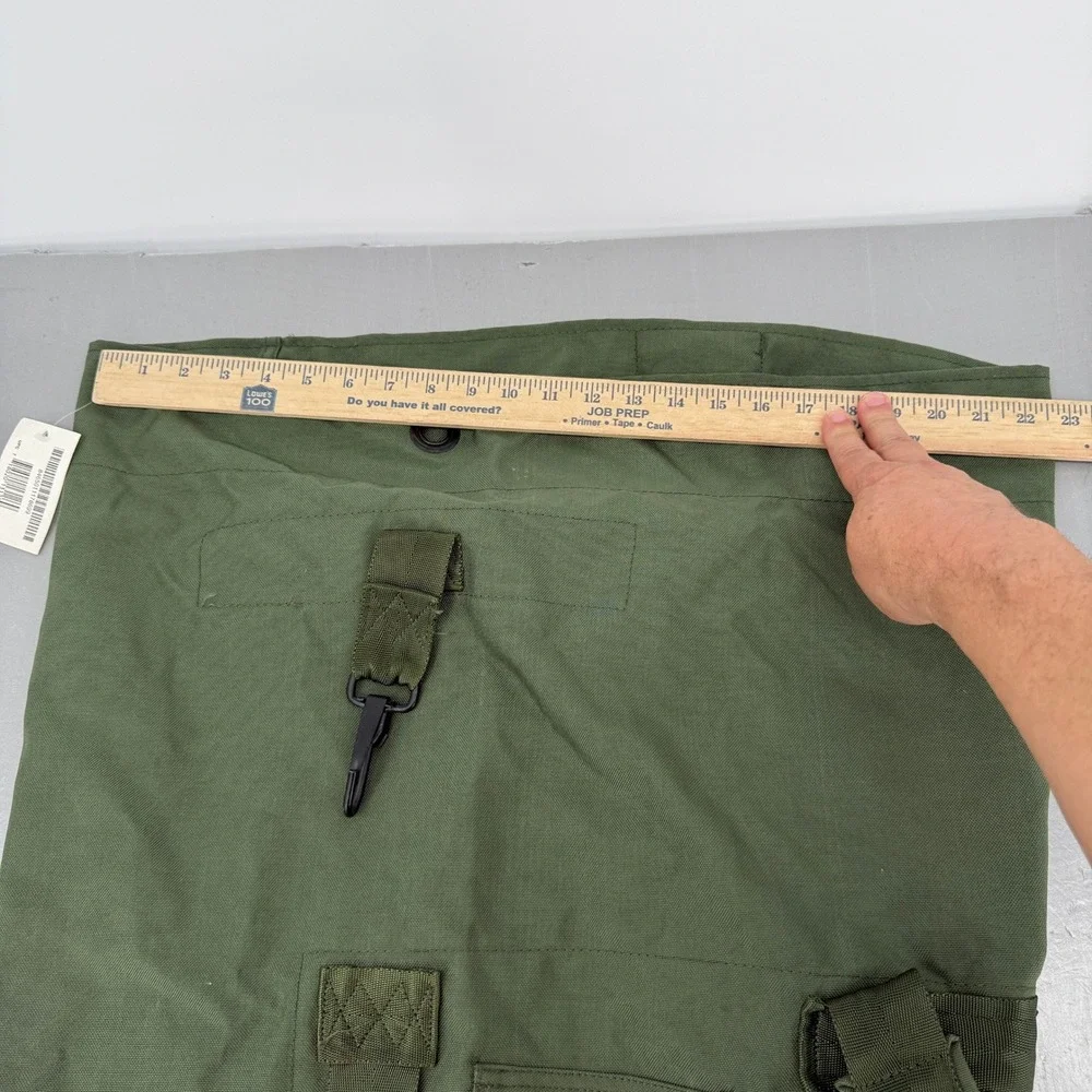 US Military GI Nylon Duffel Bag Olive Drab Green Sea Bag SP0100-03-D-0345 NEW